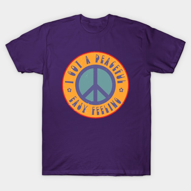 Peaceful Easy Feeling T-Shirt by SunsetSurf